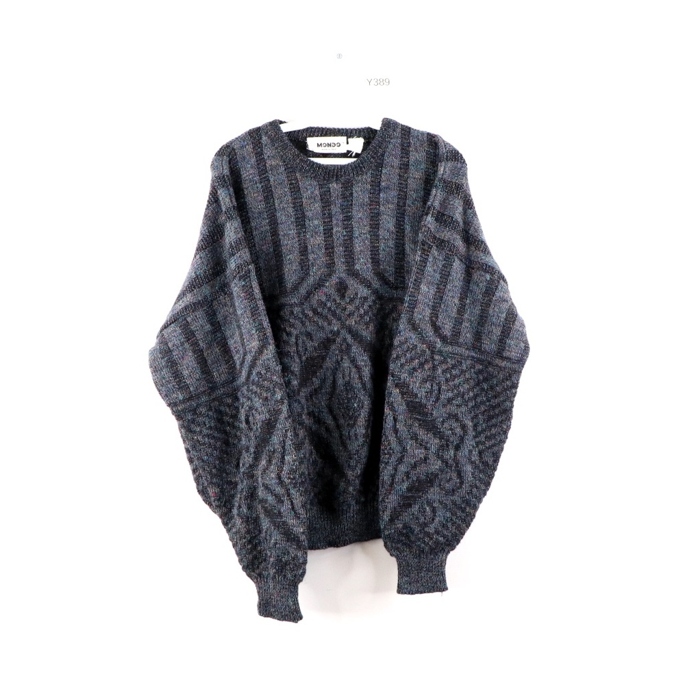 Vintage 90s Streetwear Geometric Dad Sweater